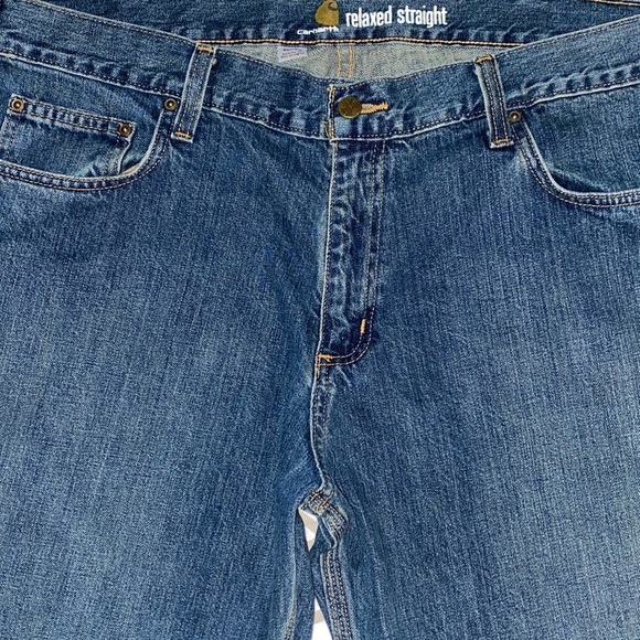 Men’s Carhartt Relaxed Straight 5 Pocket Jean - Picture 5 of 9